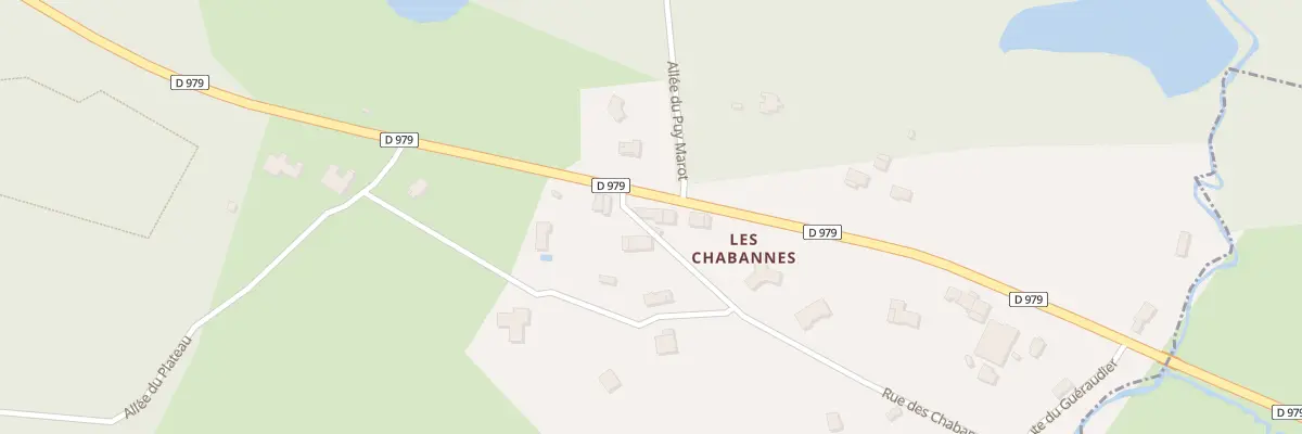 Plan du 14 Rue des Chabannes à Feytiat