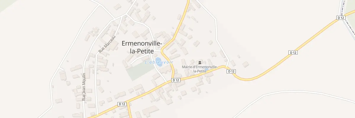 Plan du 6 Pl Saint-louis à Ermenonville-la-Petite