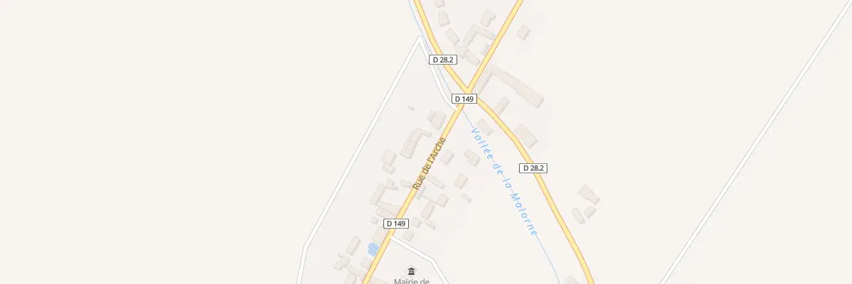Plan du 6 Rue de l’Arche à Sandarville