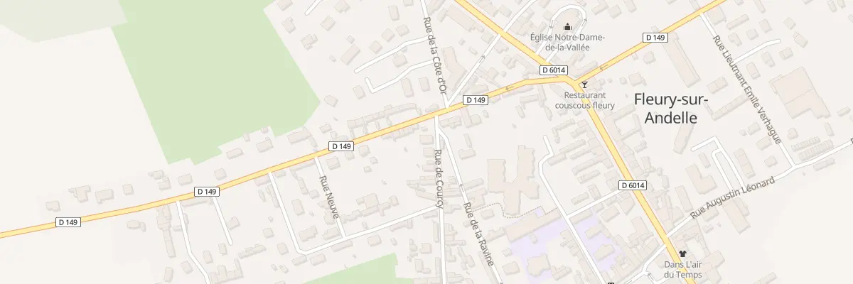 Plan du 58 Rue de Courcy à Fleury-sur-Andelle