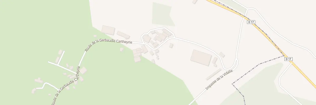Plan du 1604 Rte De La Gerbaudie Cartheyrie à Saint-Cyprien