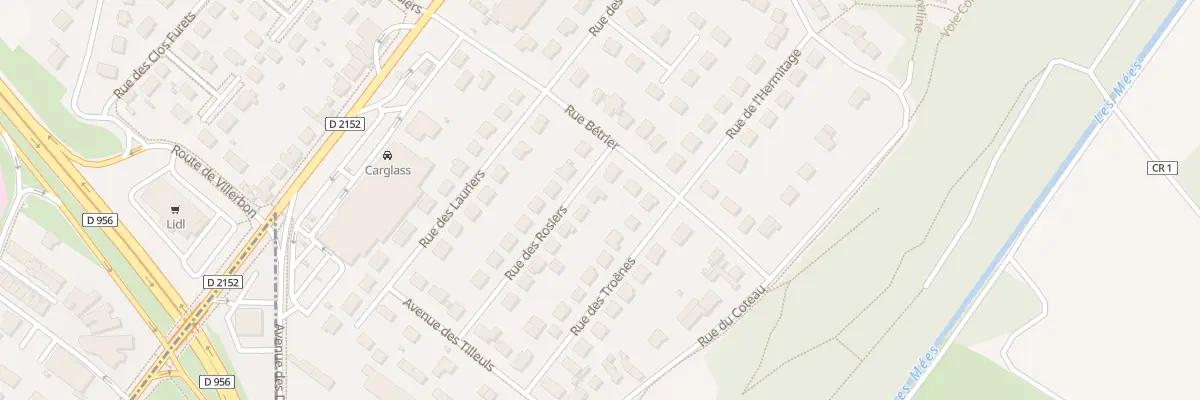 Plan du 4 Rue des Rosiers à La Chaussée-Saint-Victor