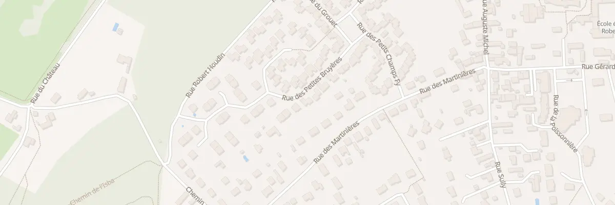 Plan du 14A Rue des Petites Bruyères à Saint-Gervais-la-Forêt