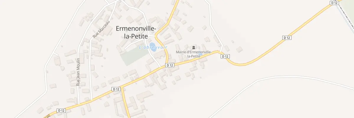 Plan du 29 Rue Marcel Proust à Ermenonville-la-Petite