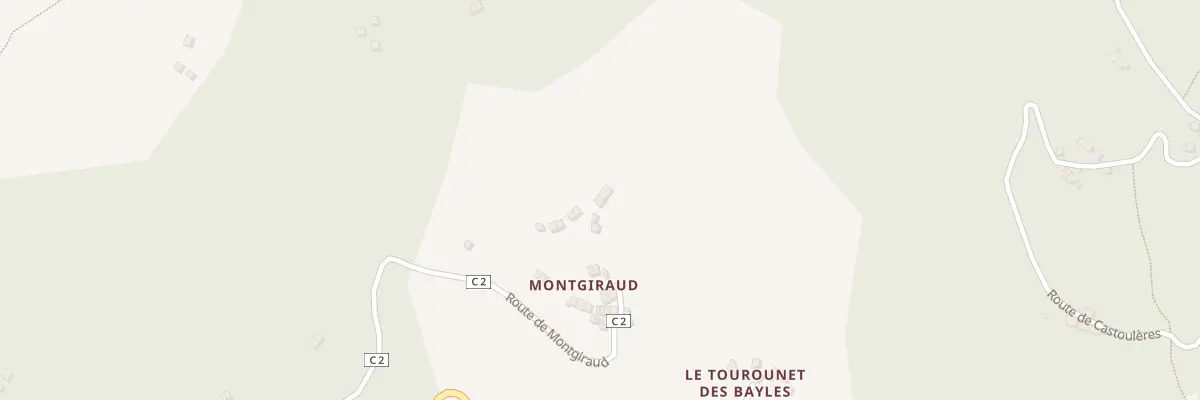 Plan du 293 Les Cussous à Boussenac