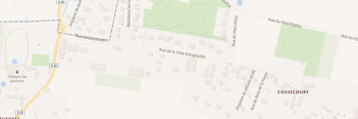 Plan du 8B Rue de la Côte d’Angreville à Saint-Aubin-sur-Gaillon