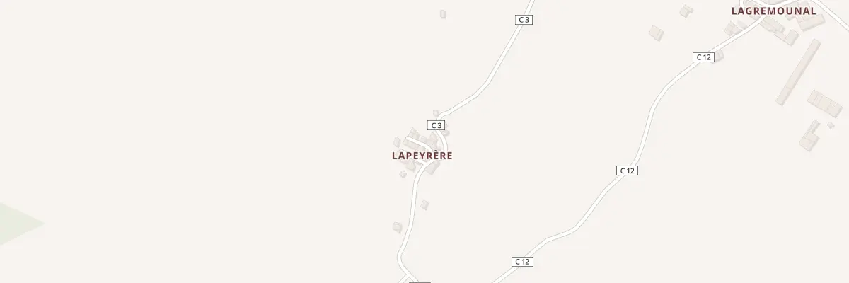 Plan du 110 Les Peyreres aux Bordes-sur-Arize