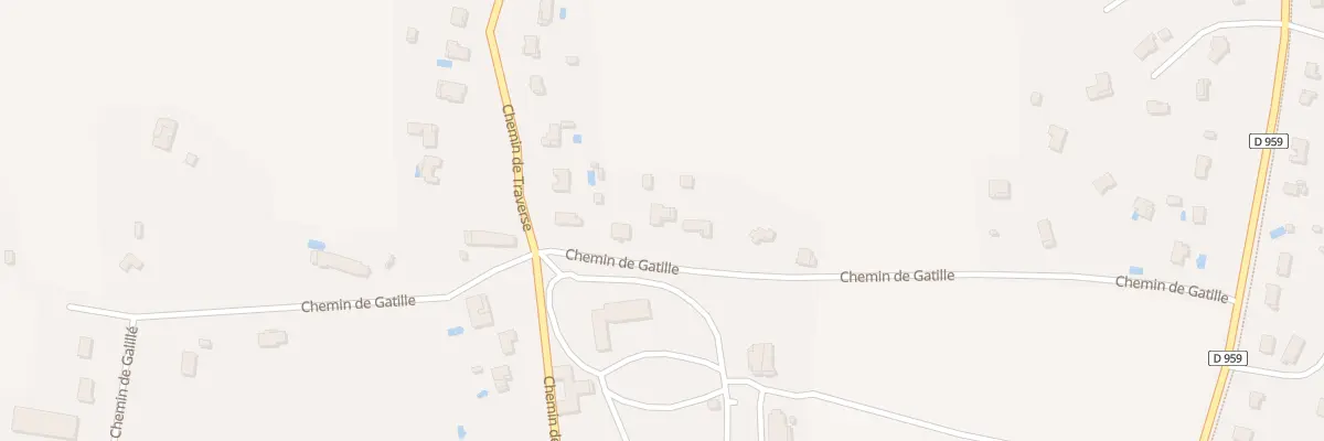 Plan du 1055 Che de Gatille à Montauban
