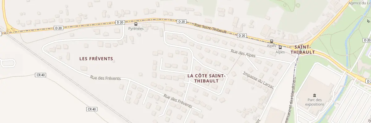 Plan du 6 Rue des Pyrénées à Vernouillet