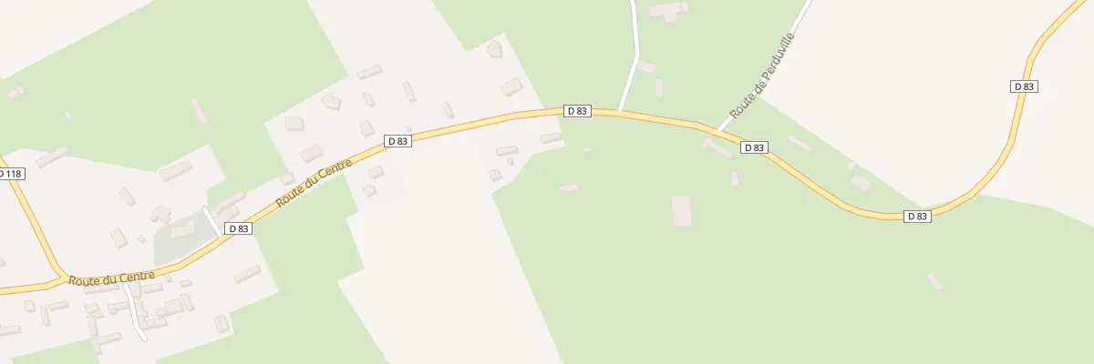 Plan du 357 Rte du Centre à Bosc-Mesnil