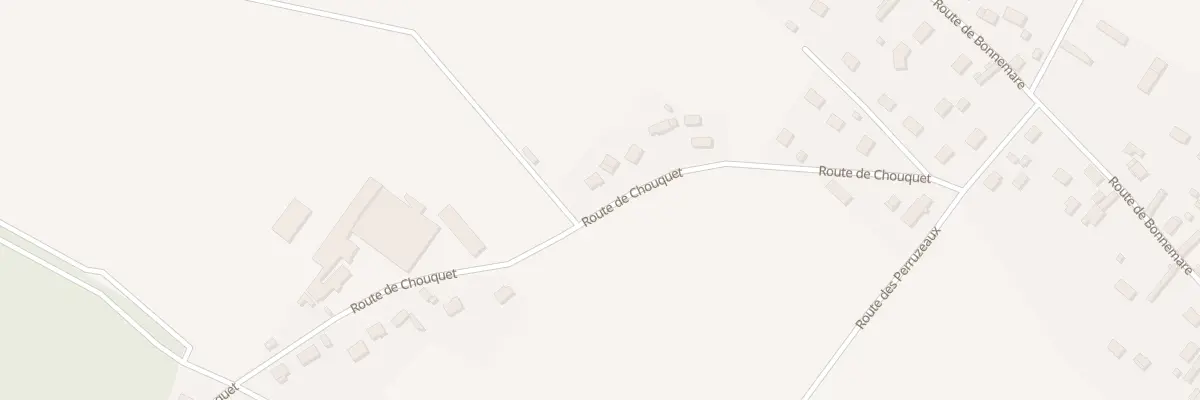 Plan du 16 Rte du Chouquet à Bacqueville