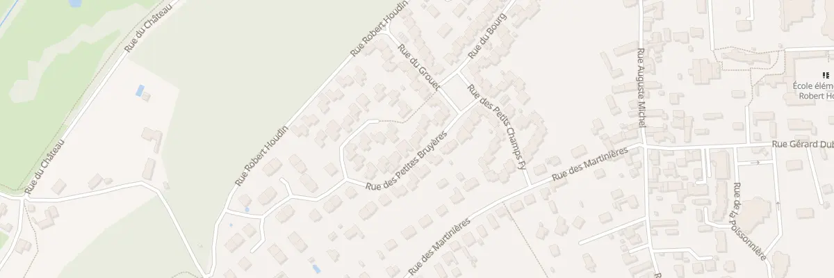 Plan du 7 Rue des Petites Bruyères à Saint-Gervais-la-Forêt