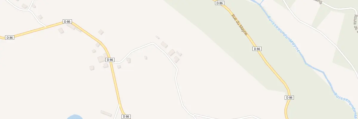 Plan du 5088 La Divinie à Chabrignac