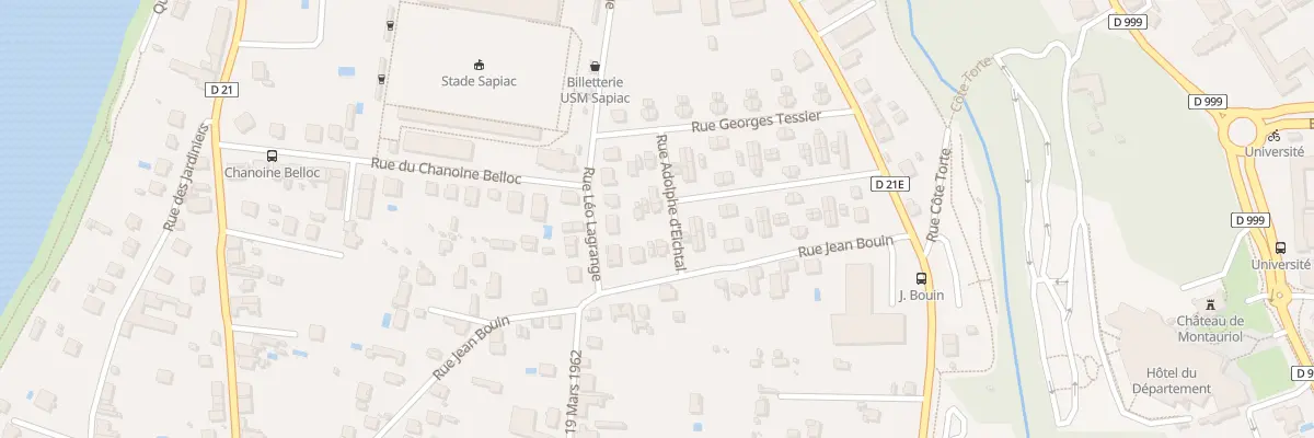 Plan du 5 Rue Adolphe d’Eichtal à Montauban
