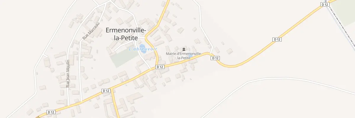 Plan du 31 Rue Marcel Proust à Ermenonville-la-Petite