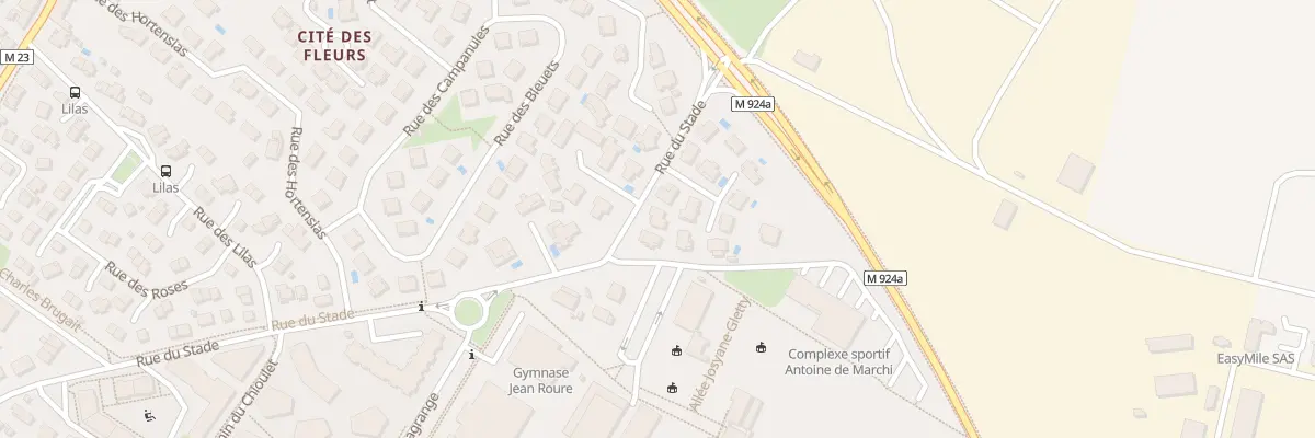 Plan du 24B Rue du Stade à Cugnaux