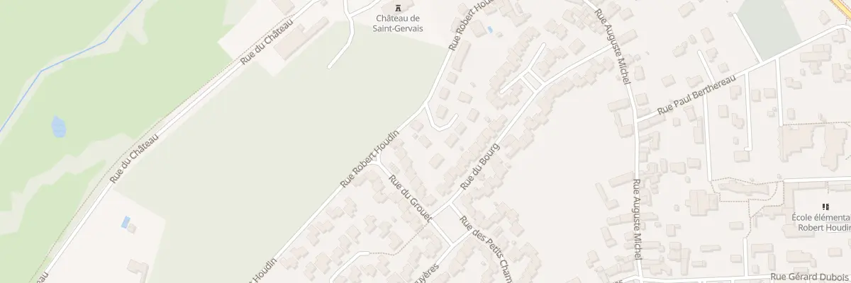 Plan du 4 Imp de l’Orangerie à Saint-Gervais-la-Forêt