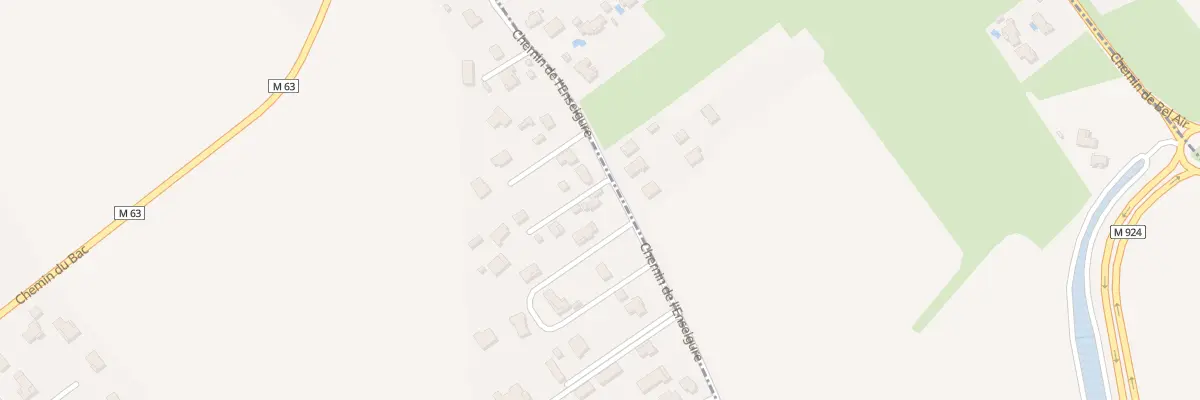 Plan du 2552 Che de l’Enseigure à Aussonne