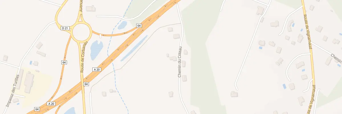Plan du 450 Che du Côteau à Montauban