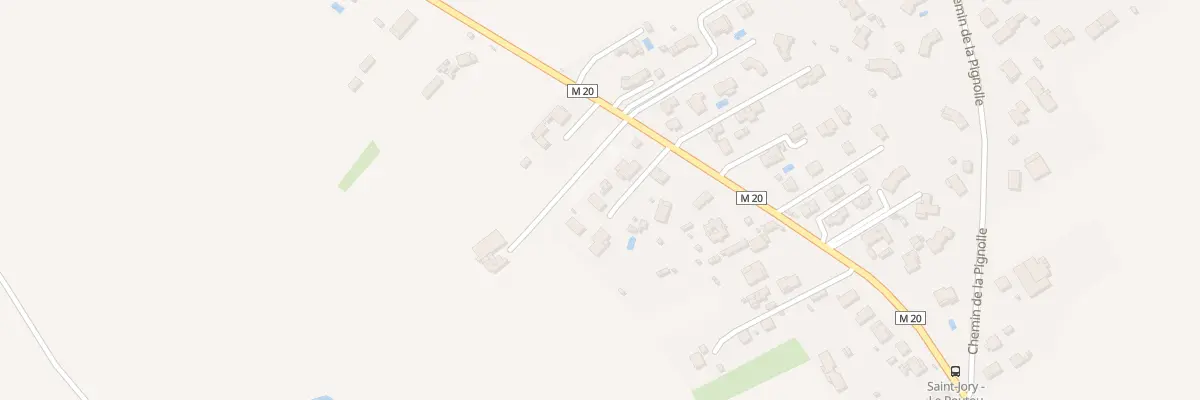Plan du 71E Rte de Saint-Caprais à Saint-Jory