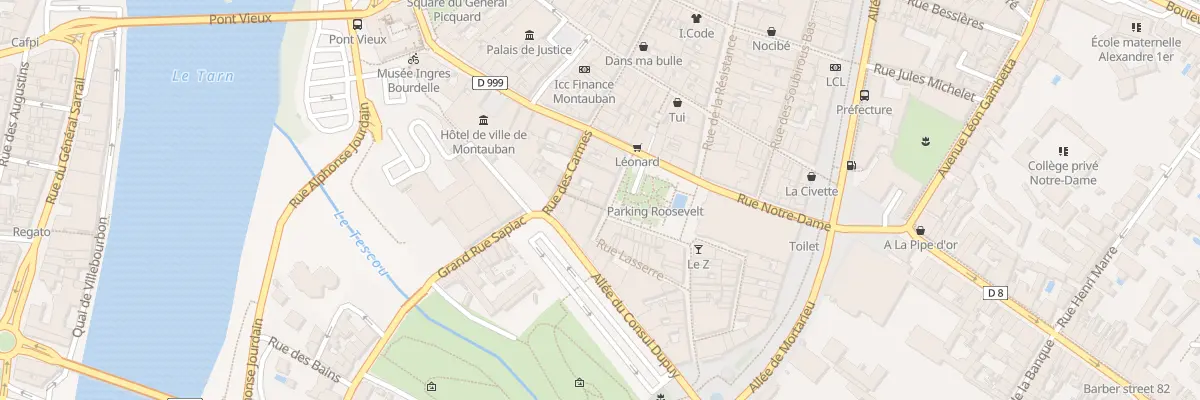 Plan du 2 Rue de Venise à Montauban
