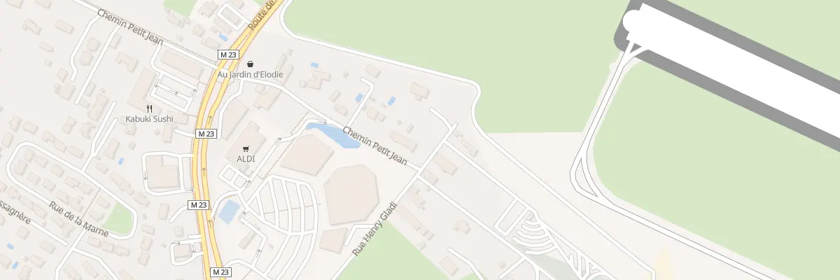 Plan du 2 Che Petit Jean à Cugnaux