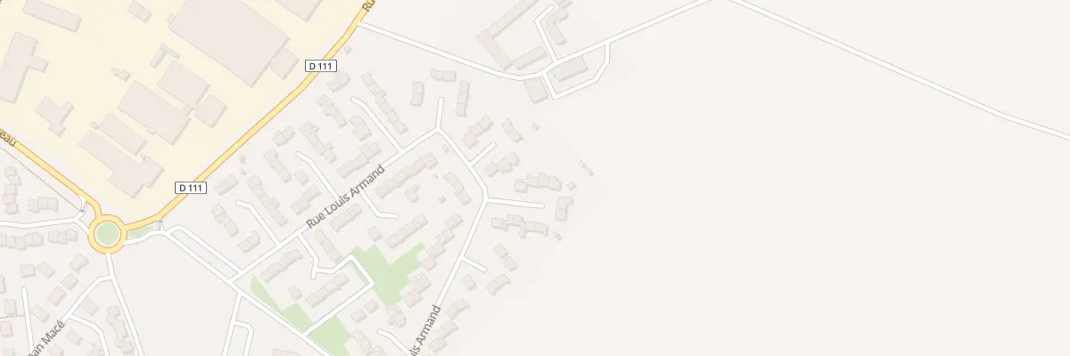 Plan du 124 Rue Louis Armand à Châteaudun