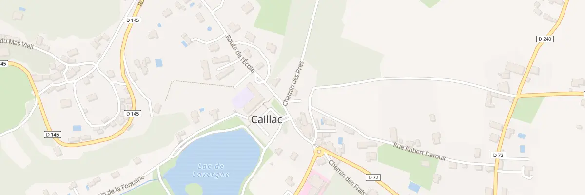 Plan du 5014 Mas de Lacroix à Caillac