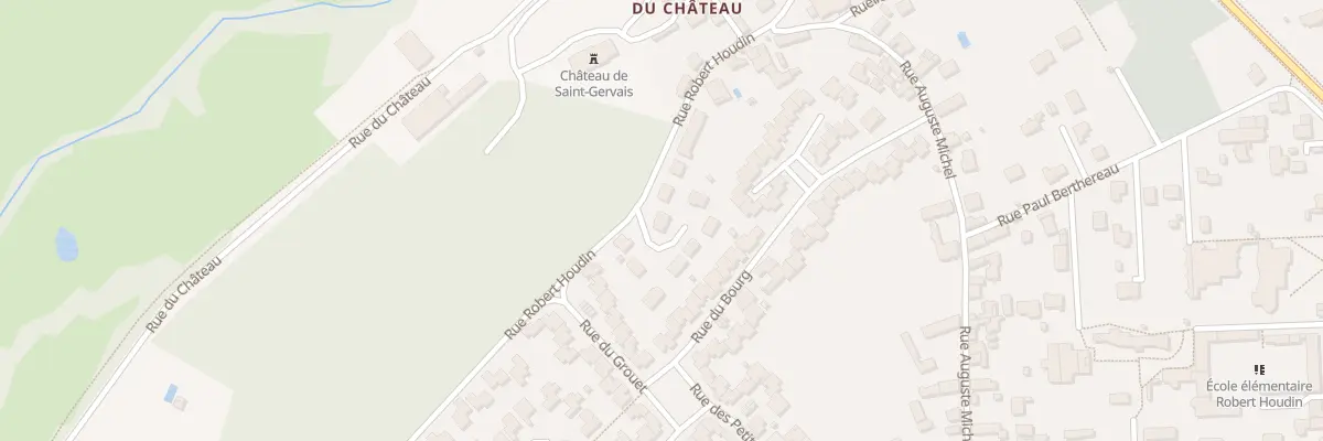 Plan du 1 Imp de l’Orangerie à Saint-Gervais-la-Forêt