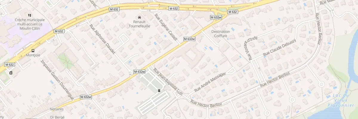 Plan du 156 Rue Gaston Doumergue à Tournefeuille