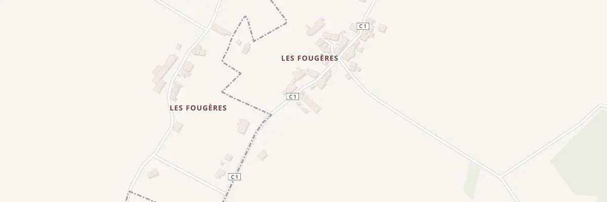 Plan du 8 Les Fougères à Saint-Amand-Magnazeix