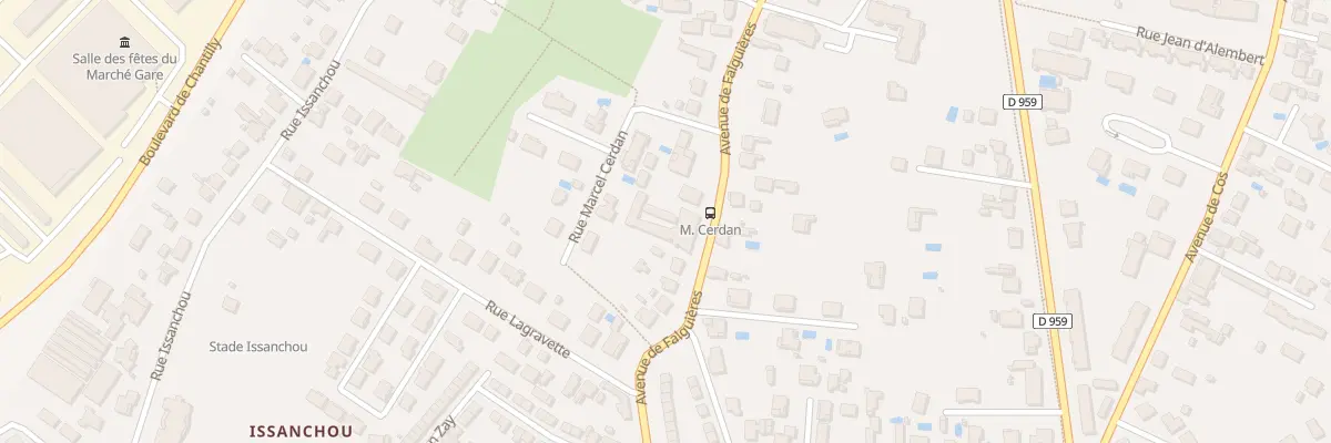 Plan du 581 Av de Falguières à Montauban