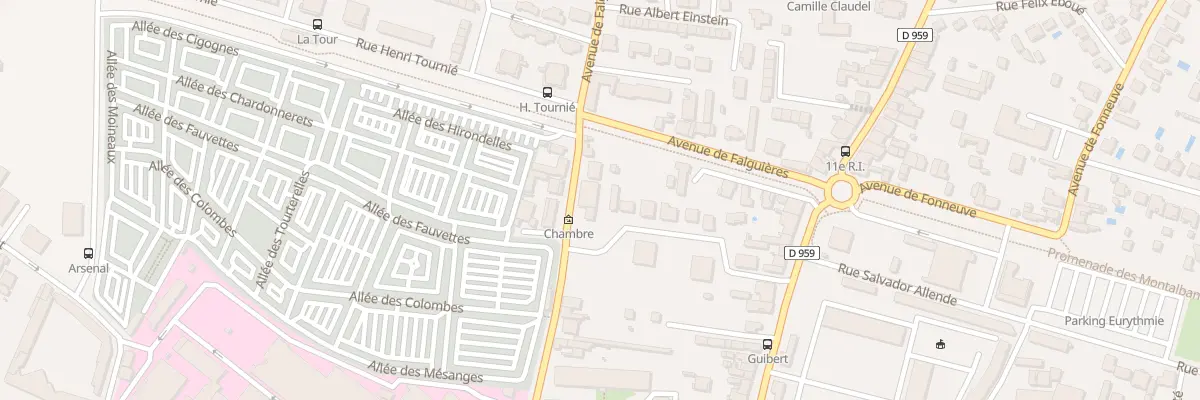 Plan du 28 Rue de l’Egalité à Montauban