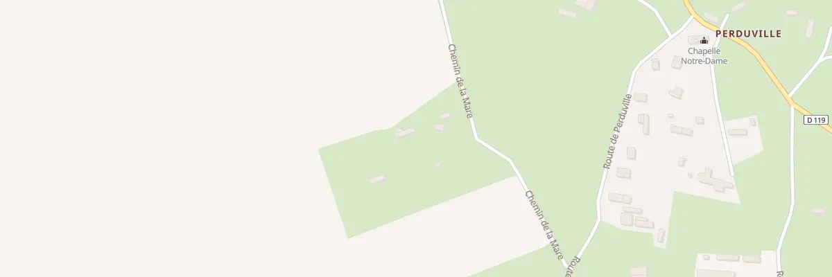 Plan du 233 Che de la Mare à Bosc-Mesnil