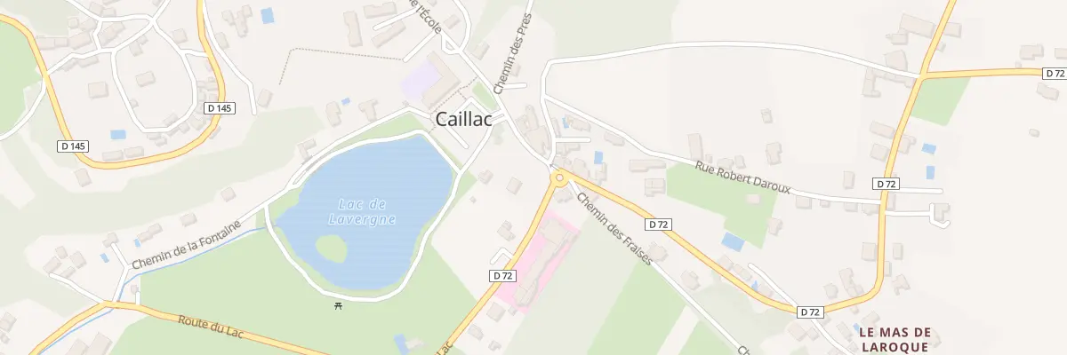 Plan du 6775F Pieces Del Rieu à Caillac