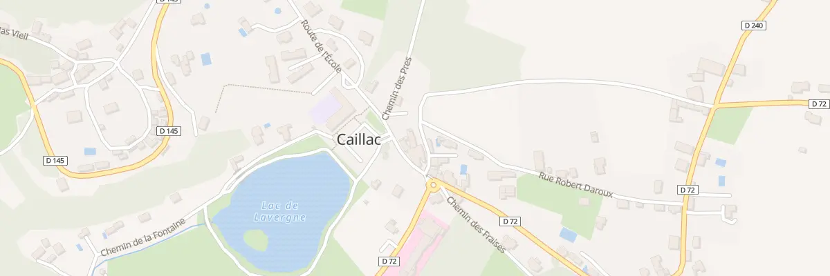 Plan du 5259 Mas de Lacroix à Caillac