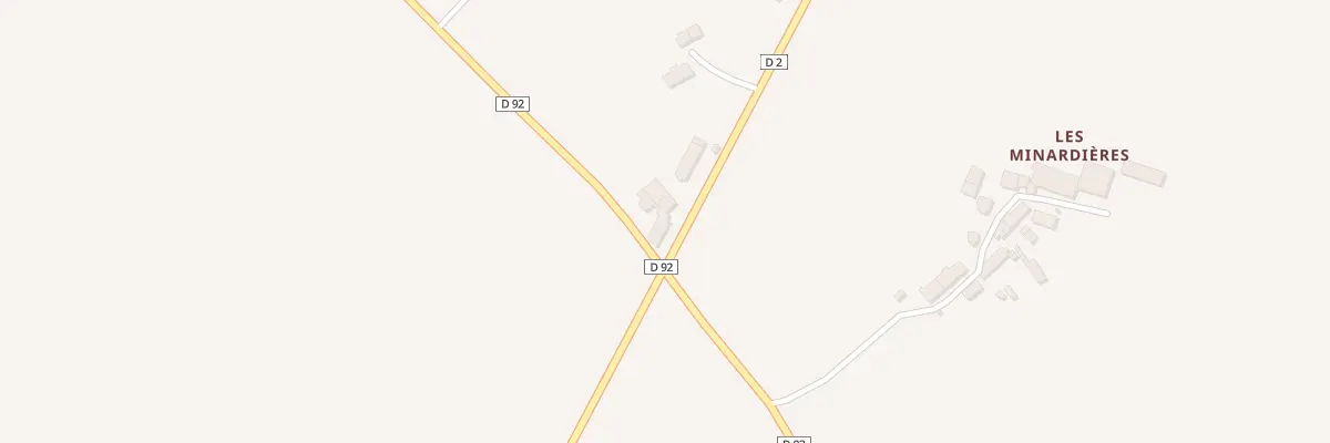 Plan du 1 Les Tribardieres à Saint-Georges-les-Landes
