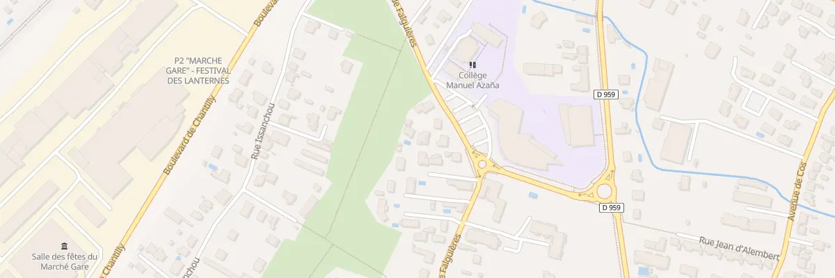 Plan du 915 Av de Falguières à Montauban