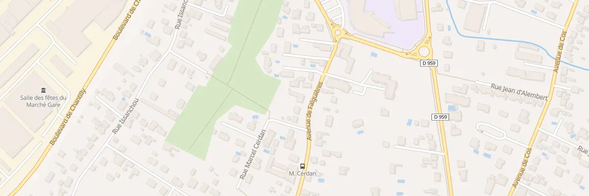 Plan du 713 Av de Falguières à Montauban