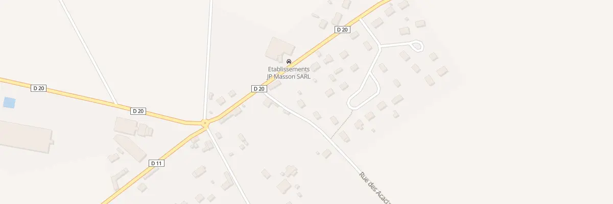 Plan du 1 Rue des Acacias à Houville-en-Vexin