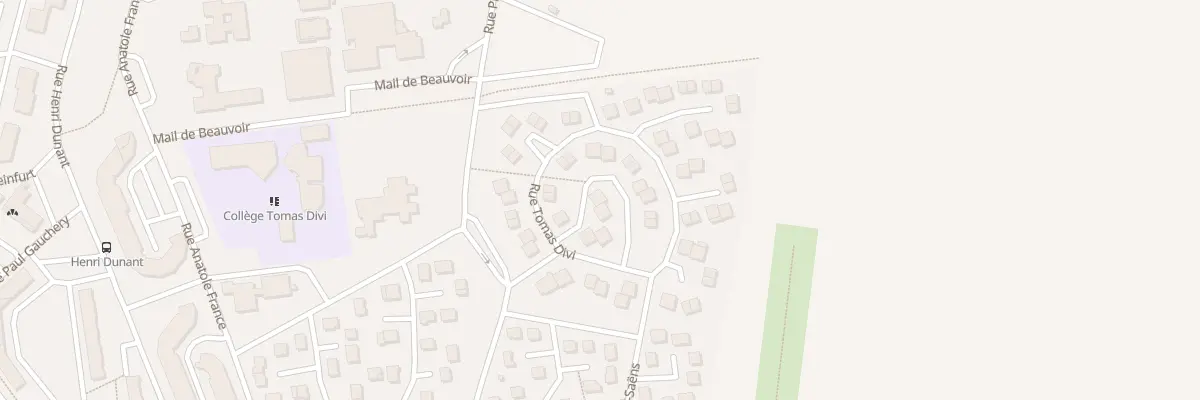 Plan du 21 Rue Tomas Divi à Châteaudun