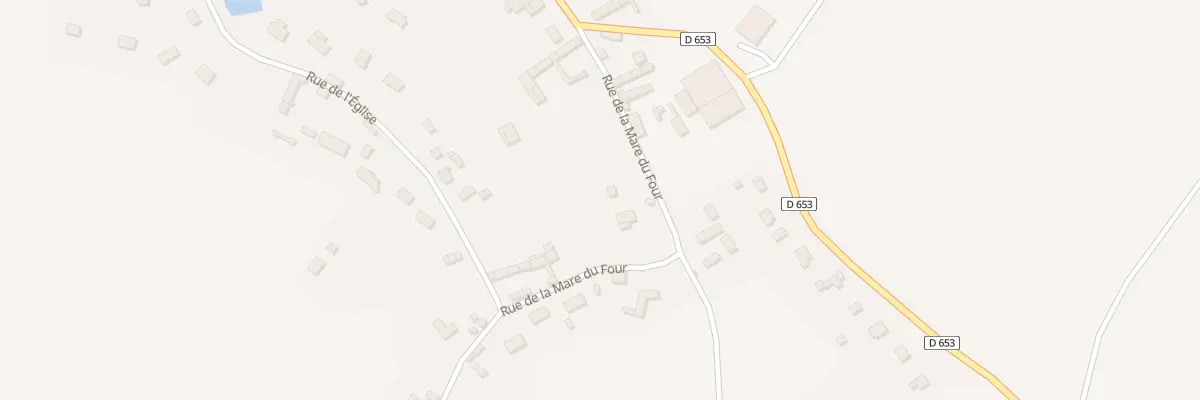 Plan du 14 Rue de la Mare du Four au Plessis-Hébert