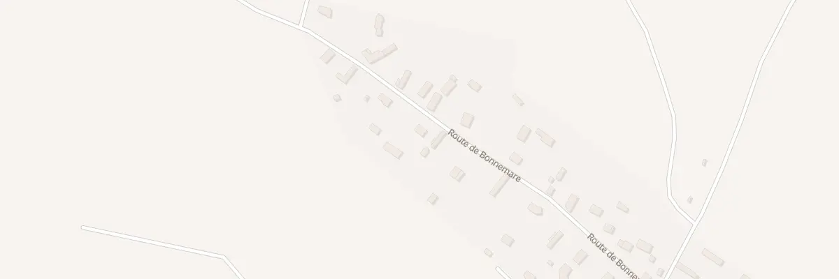 Plan du 107 Rte de Bonnemare à Bacqueville