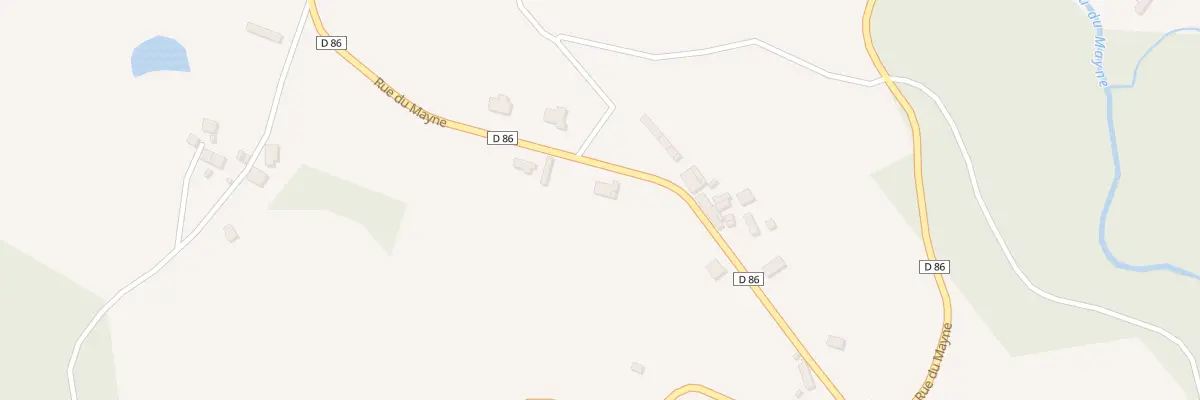 Plan du 5278 Le Peyrou à Chabrignac