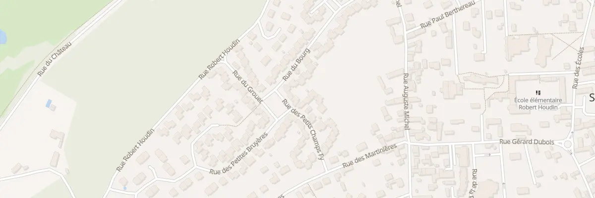 Plan du 25 Rue des Petits Champs Fy à Saint-Gervais-la-Forêt