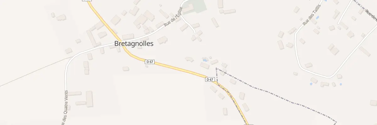Plan du 5 Rte de Serez à Bretagnolles