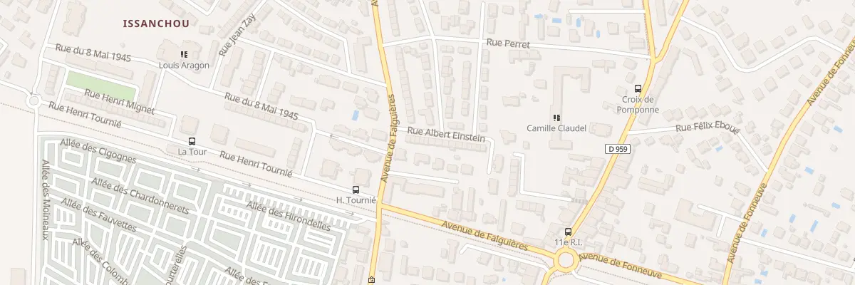 Plan du 10 Rue Albert Einstein à Montauban