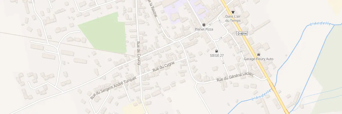 Plan du 3 Rue du Cygne à Fleury-sur-Andelle