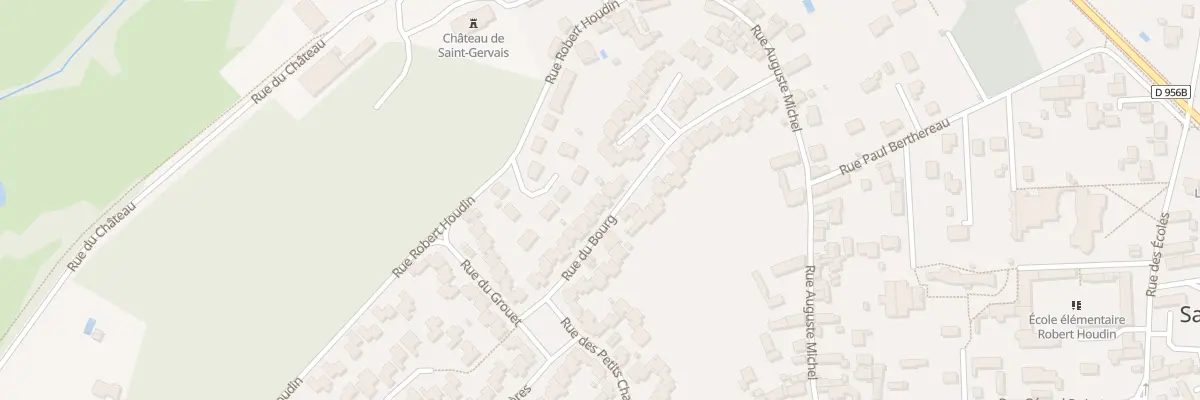 Plan du 5 Rue du Bourg à Saint-Gervais-la-Forêt