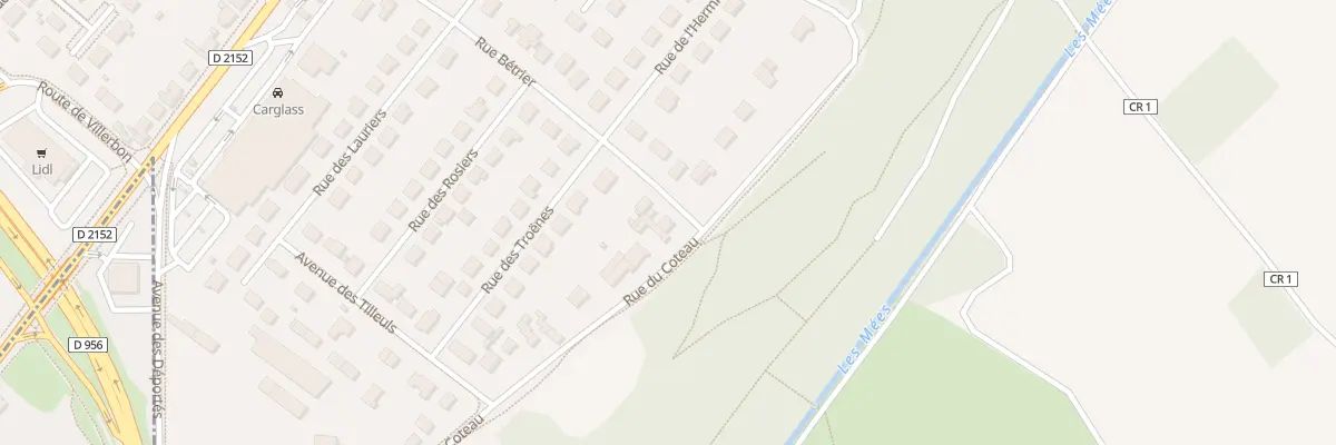 Plan du 36 Rue du Coteau à La Chaussée-Saint-Victor